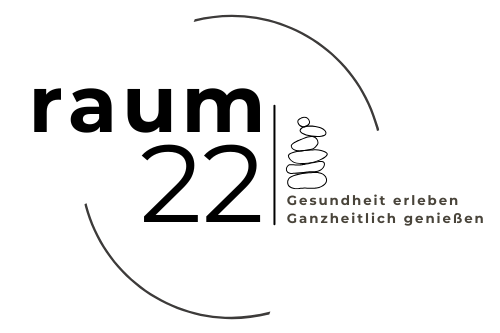 Symbol für Preise Logo von Raum 22 mit dem Slogan "Gesundheit erleben. Ganzheitlich genießen."